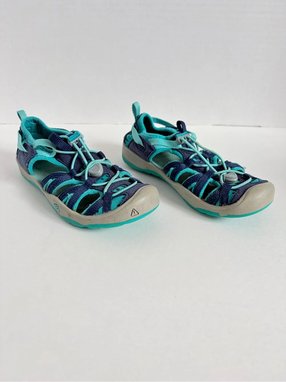 Keen Kids Water Shoe in Navy and Teal